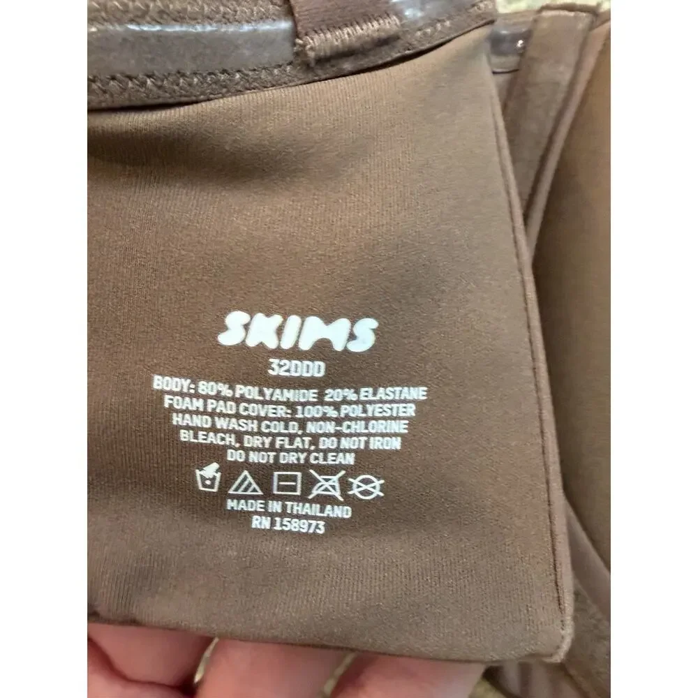 Skims Strapless Bra Jasper Sz 32DDD NWOT - Picture 4 of 6